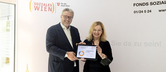 Hacker und Bauer präsentieren den FSW Geschäftsbericht 2021. | FSW Hacker und Bauer präsentieren den FSW Geschäftsbericht 2021.