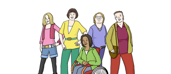 Selbstbewusste Frauen für den FSW-KundInnenrat gesucht! | Lebenshilfe für Menschen mit geistiger Behinderung Bremen e.V./Stefan Albers/Atelier Fleetinsel Selbstbewusste Frauen für den FSW-KundInnenrat gesucht!