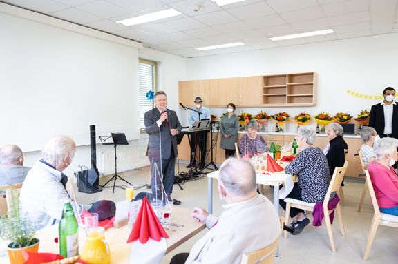 Bürgermeister Michael Ludwig gratulierte zum 20-jährigen Jubiläum.