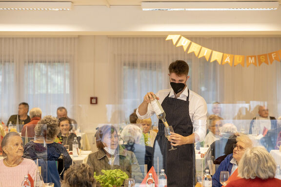 Das 25-jährige Bestehen des Tageszentrums wurde gemeinsam gefeiert.