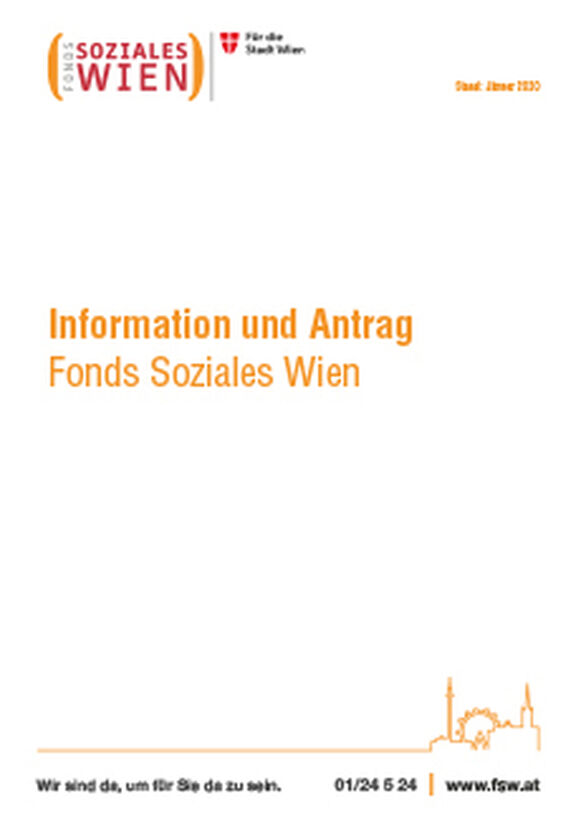 Information und Antrag - Fonds Soziales Wien Information und Antrag - Fonds Soziales Wien