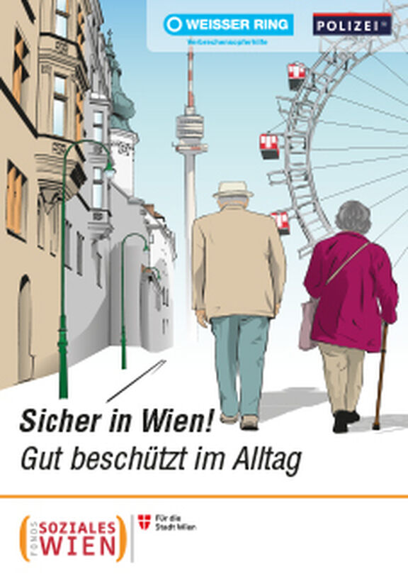 Broschüre: Sicher in Wien! Gut beschützt im Alltag
