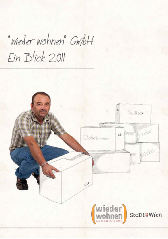Broschüre: &quot;wieder wohnen&quot; GmbH – Ein Blick 2011