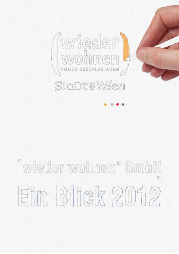 Broschüre: &quot;wieder wohnen&quot; GmbH – Ein Blick 2012