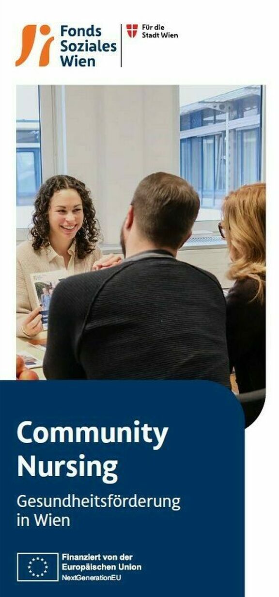 Cover der Broschüre Community Nursing