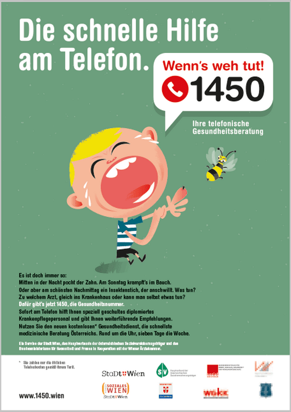 TEWEB Plakat Insektenstich TEWEB Plakat Insektenstich