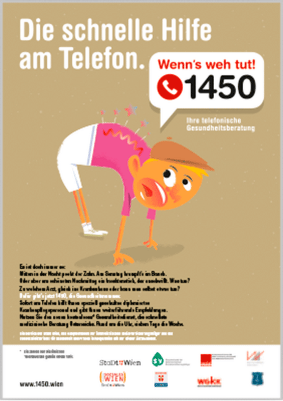 TEWEB Plakat Rückenweh