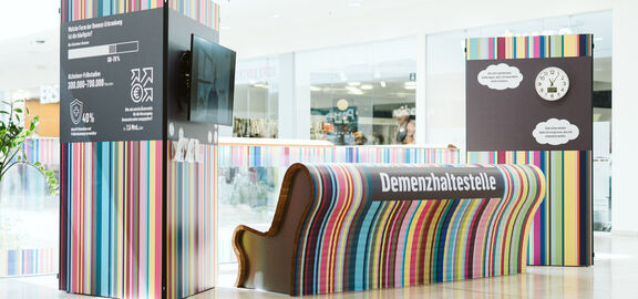 Demenzhaltestelle Donauzentrum