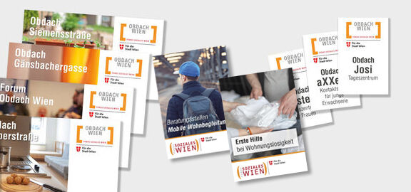 Broschueren Wiener Wohnungslosenhilfe