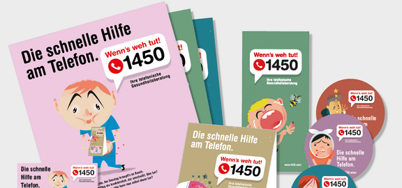 Informationsmaterial tel. Gesundheitsberatung