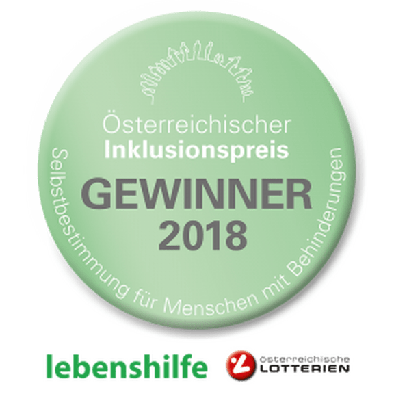 Button Gewinner Auszeichnung Inklusionspreis 2018 300X300