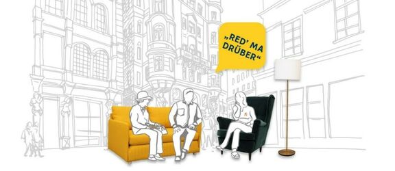 Pflege Couch Red ma drueber