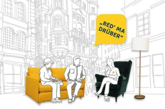Pflege Couch Red ma drueber